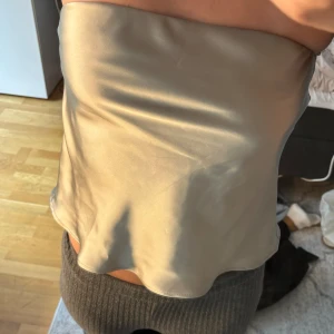 Topp - Säljer min oanvända silke topp från Zara, helt oanvänd i nyskick med lapp kvar!