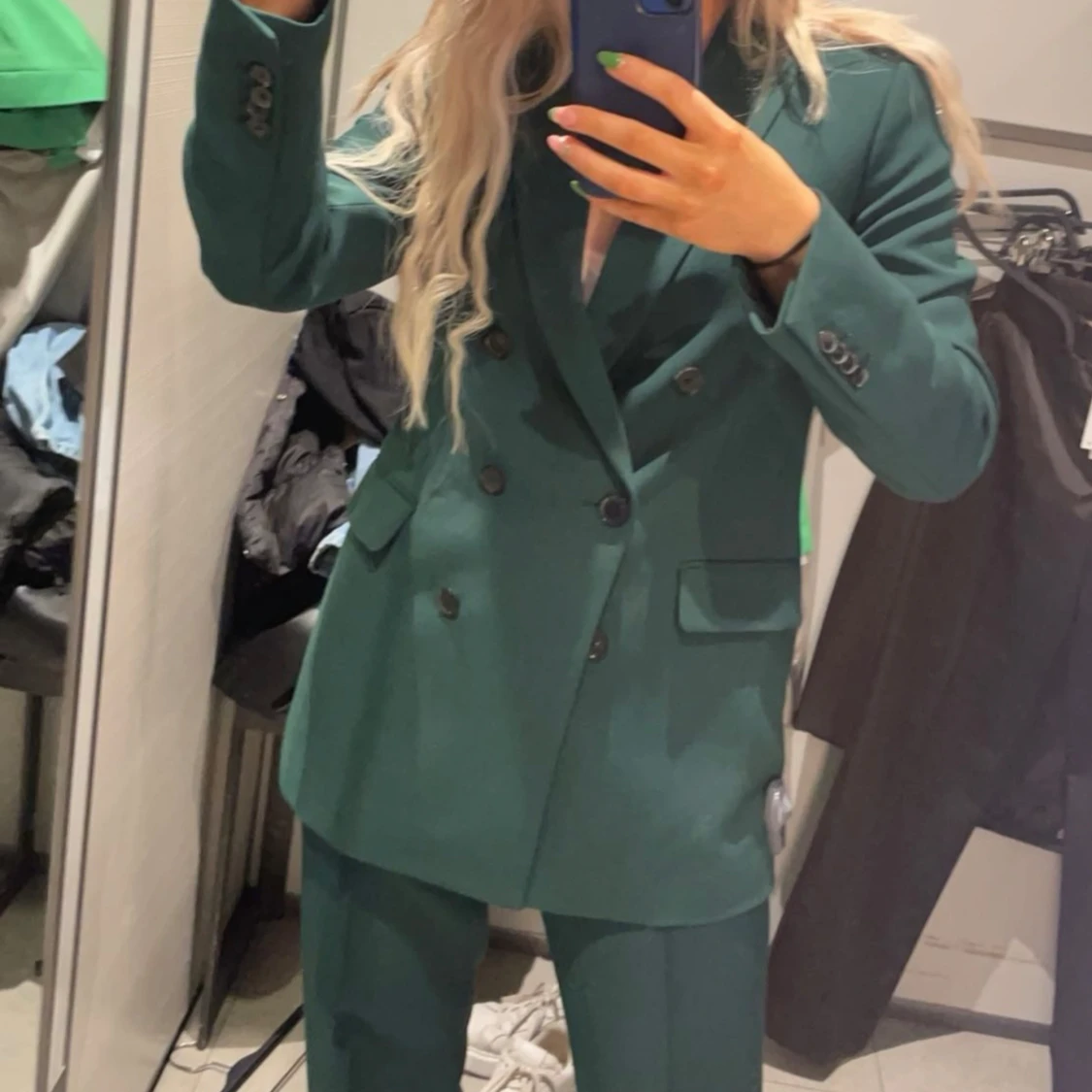 Grönt blazerset Zara - 90