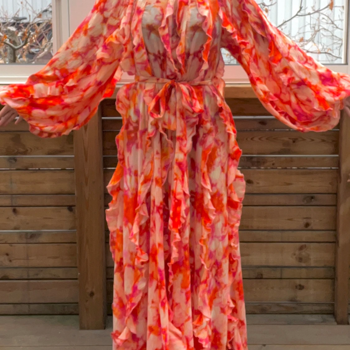 Röd klänning - Sanna Jörnvik Na-KD - 91