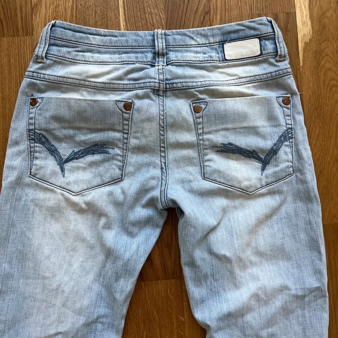 Lågmidjade bootcut jeans - 93