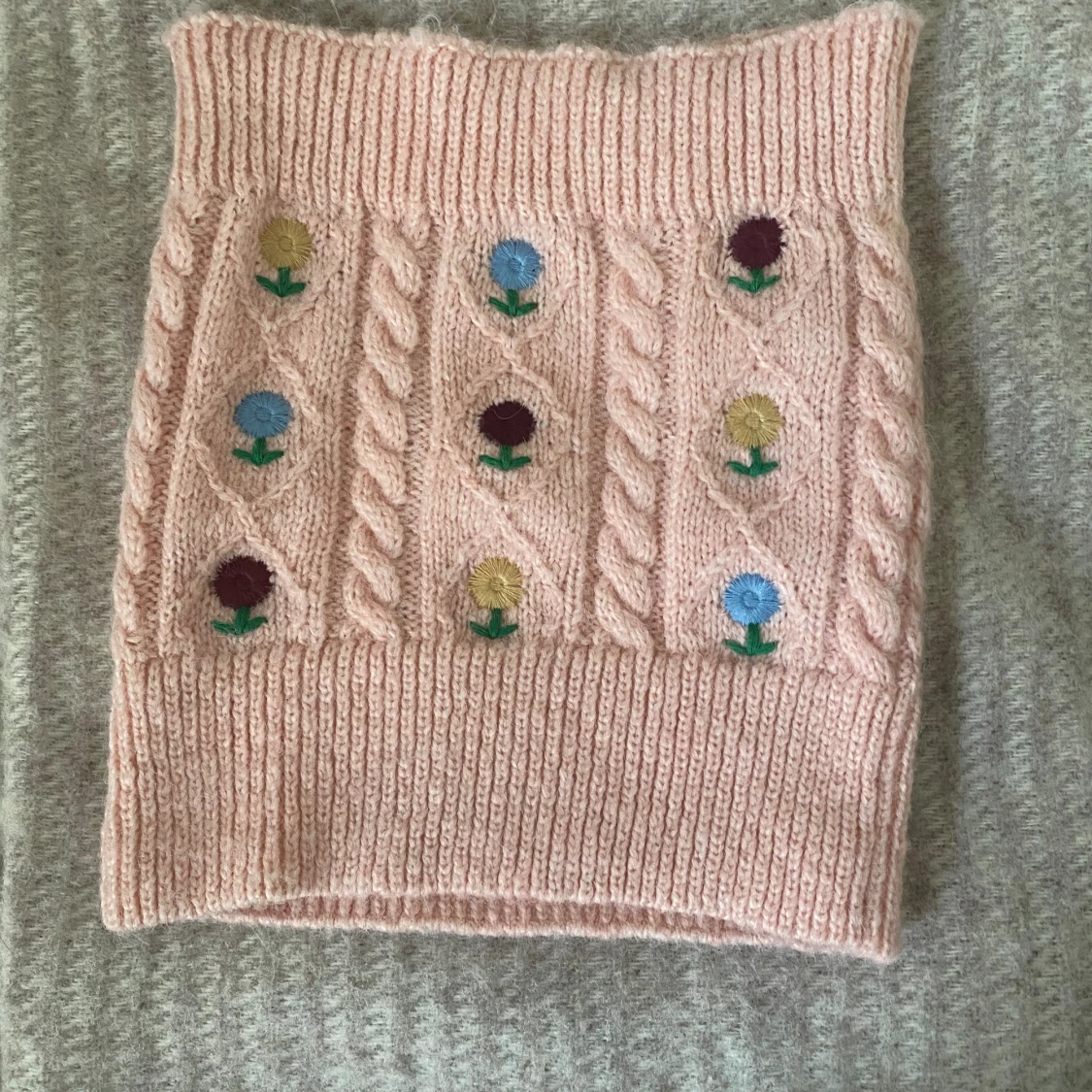 Stickad sommar tub topp 