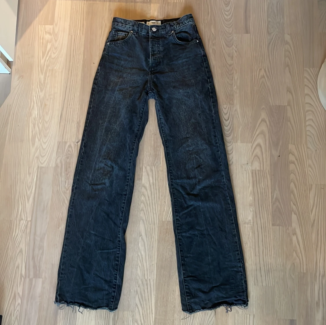 Högmidjade jeans  - 90