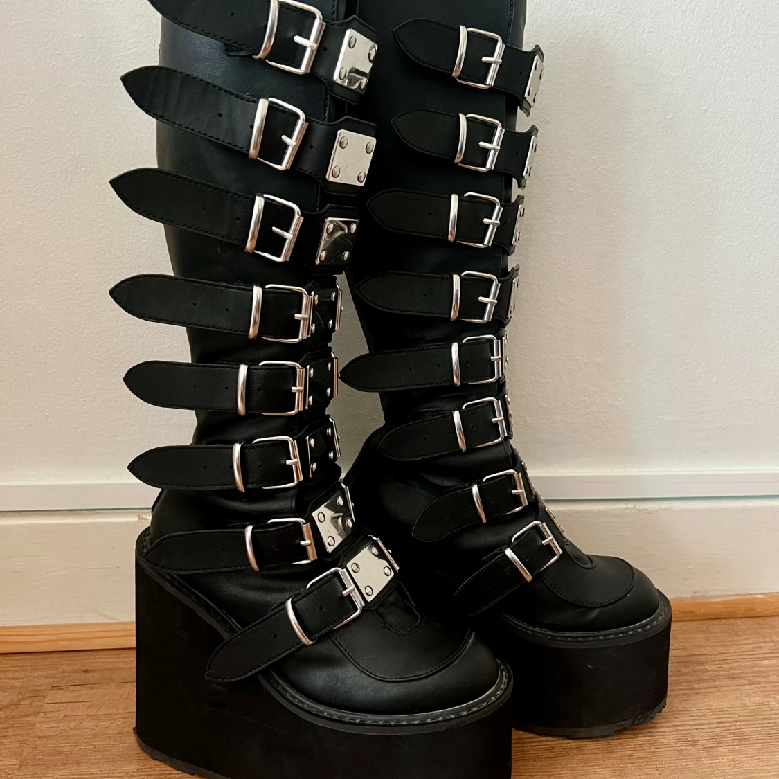 Demonia buckle boots - 91