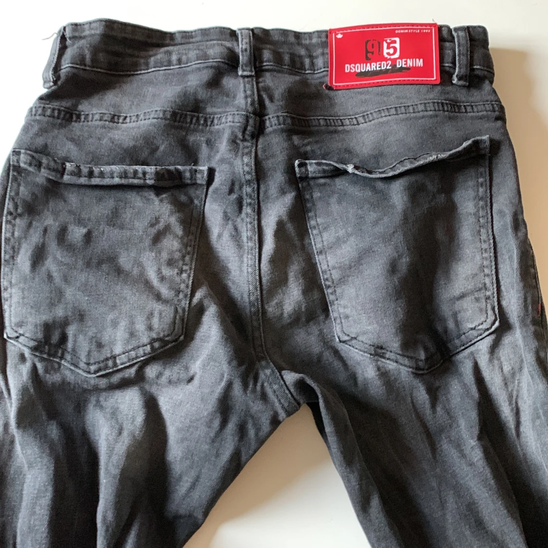 Dsquared2 jeans svart logo - 91