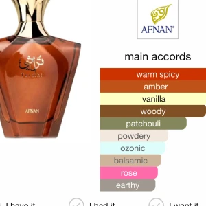 Afnan turathi Brown  -  Säljer denna riktigt fina parfym från Afnan || Turathi Brown är en utmärkt parfym o är inspirerad av ysl tuxedo, extremt lika bara att denna är lite starkare || ca 82/90 ml kvar || KAN TÄNKA MIG BYTEN || frågor?