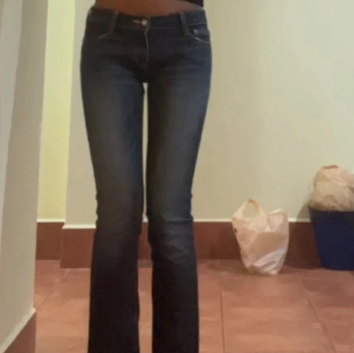 Lågmidjade jeans - 90