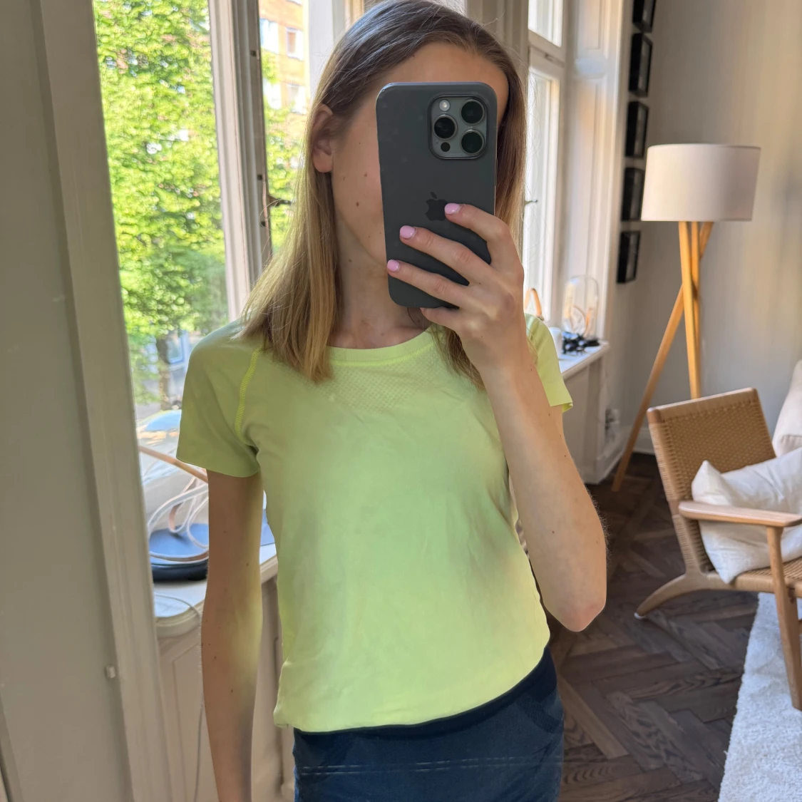 Neonfärgad träningströja - 90