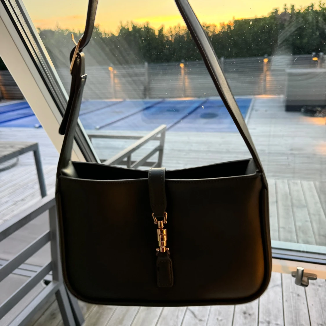 Grön axelväska - 91