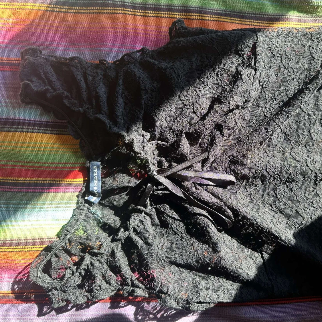 Söt brandy melville mesh topp - 91