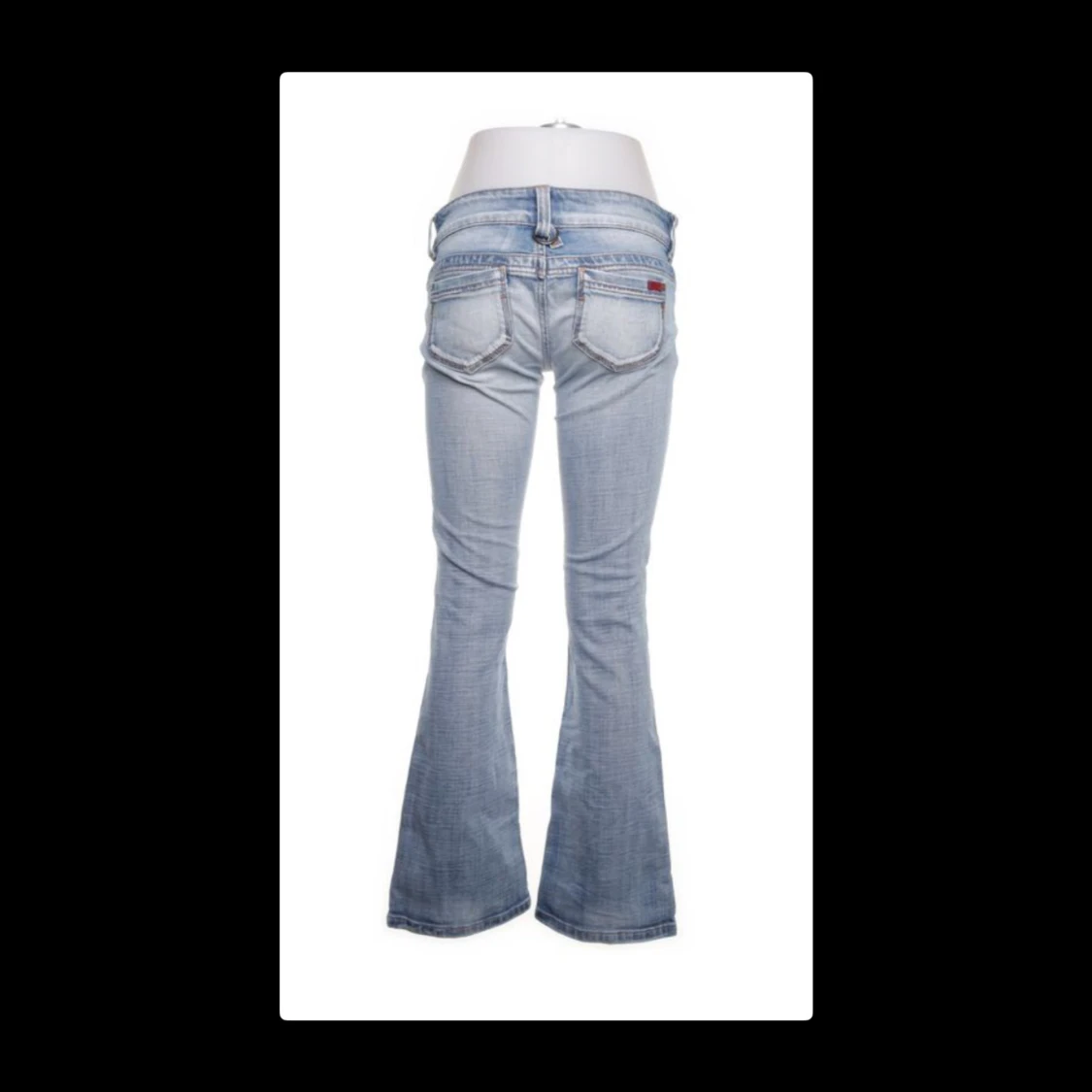 Långmidjade bootcut only jeans - 90