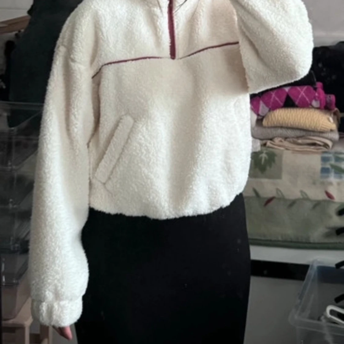 Piletröja med dragkedja - HM - Storlek XS - 92