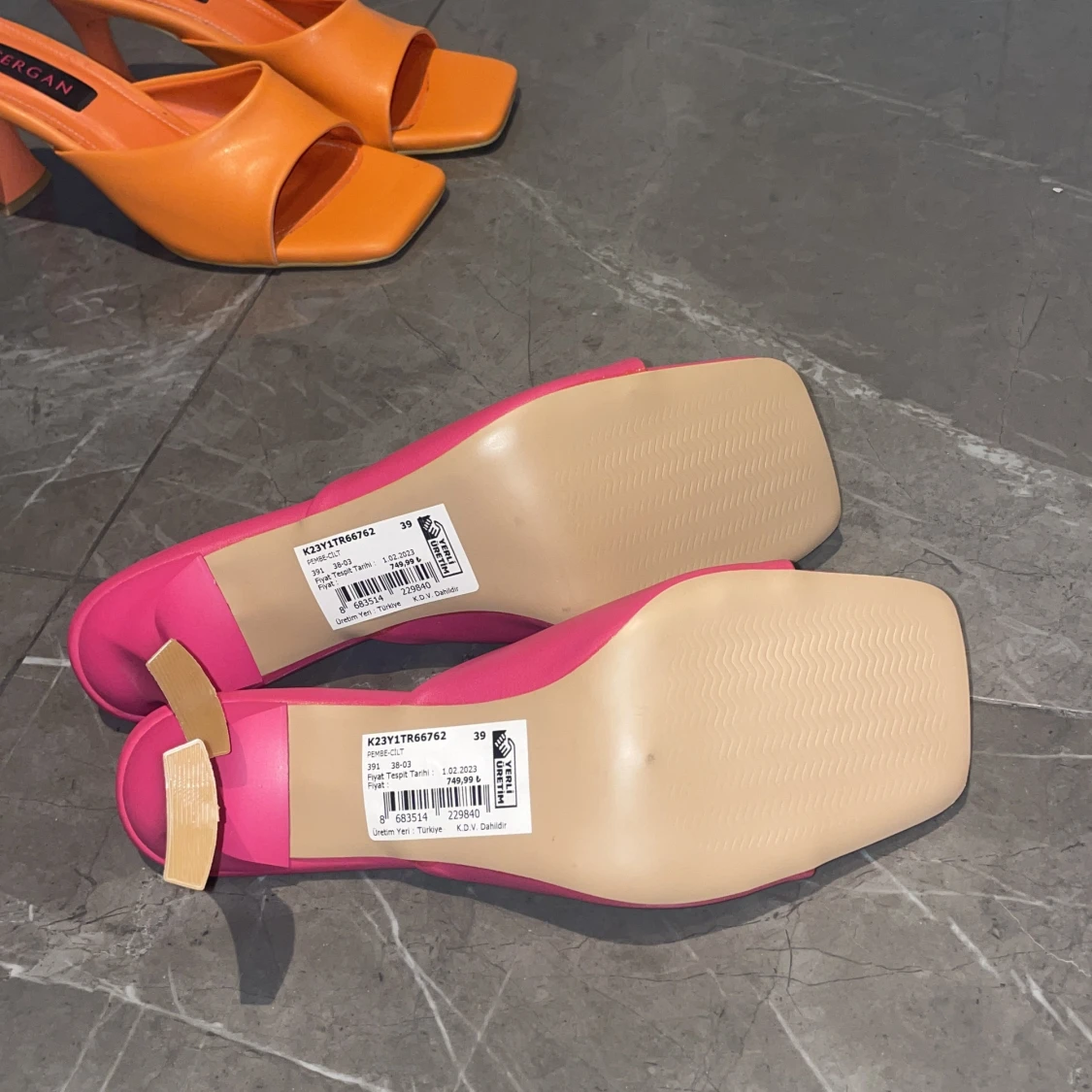 Rosa klackskor - oanvänd!💗 - 93