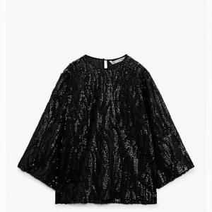 Zara glitter tröja - Så fin använd 1 gång!! Super fin till lite mer festliga tillfällen 