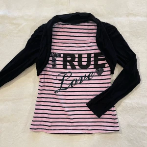 Bolero topp - Jättefin ”tubtopp” med fastsydd bolero💕