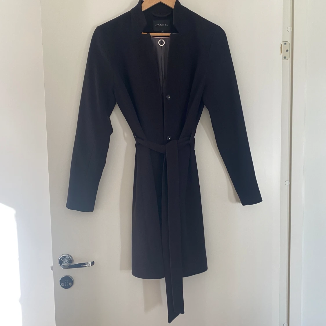 Svart vårkappa STOCKH LM 36 - 90