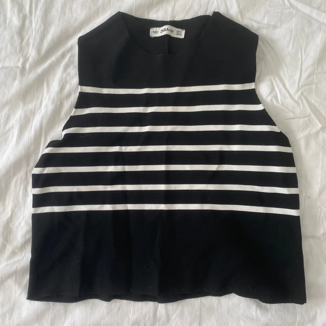 Randig zara croptop/ topp