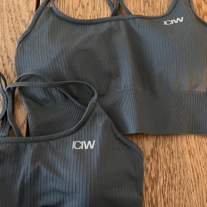 2st sport bh ICIW - Använda, men i fint skick! Säljer 2st sport bhar från I Can I Will. Ordinarie pris är 399kr/st. Priset i annonsen är för båda två.