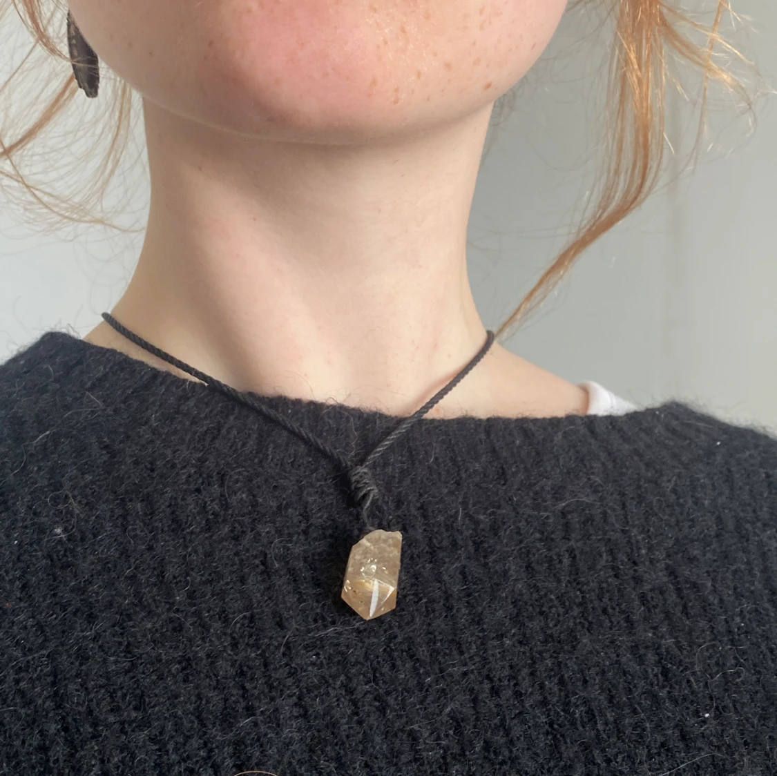 Kristall halsband  - 90