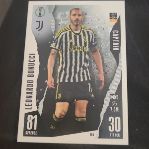 Leonardo Bonucci. Captain kort - Säljer korten i bilden