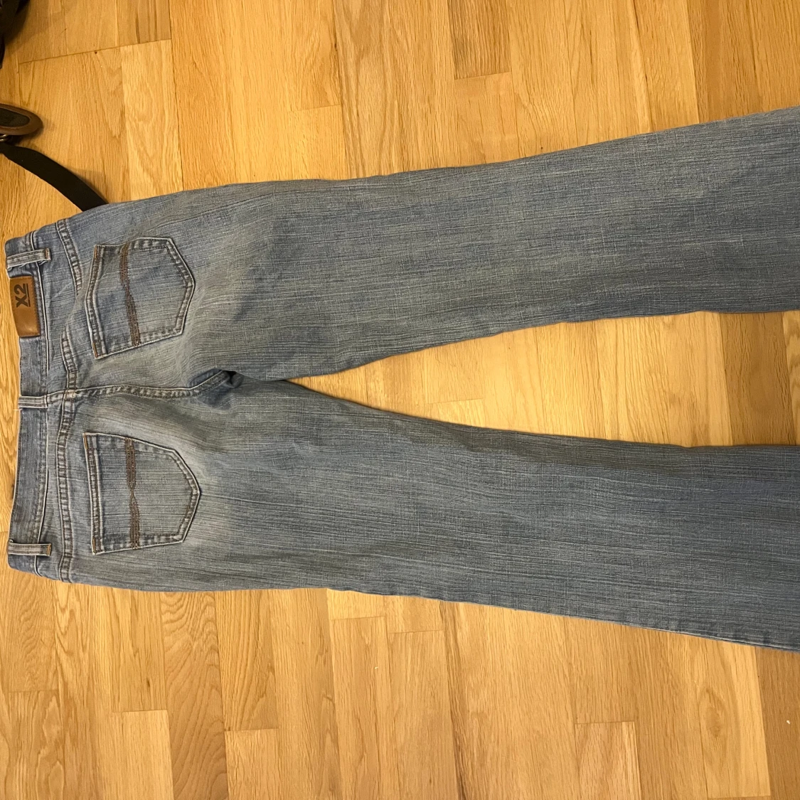 Lågmidjade flare jeans