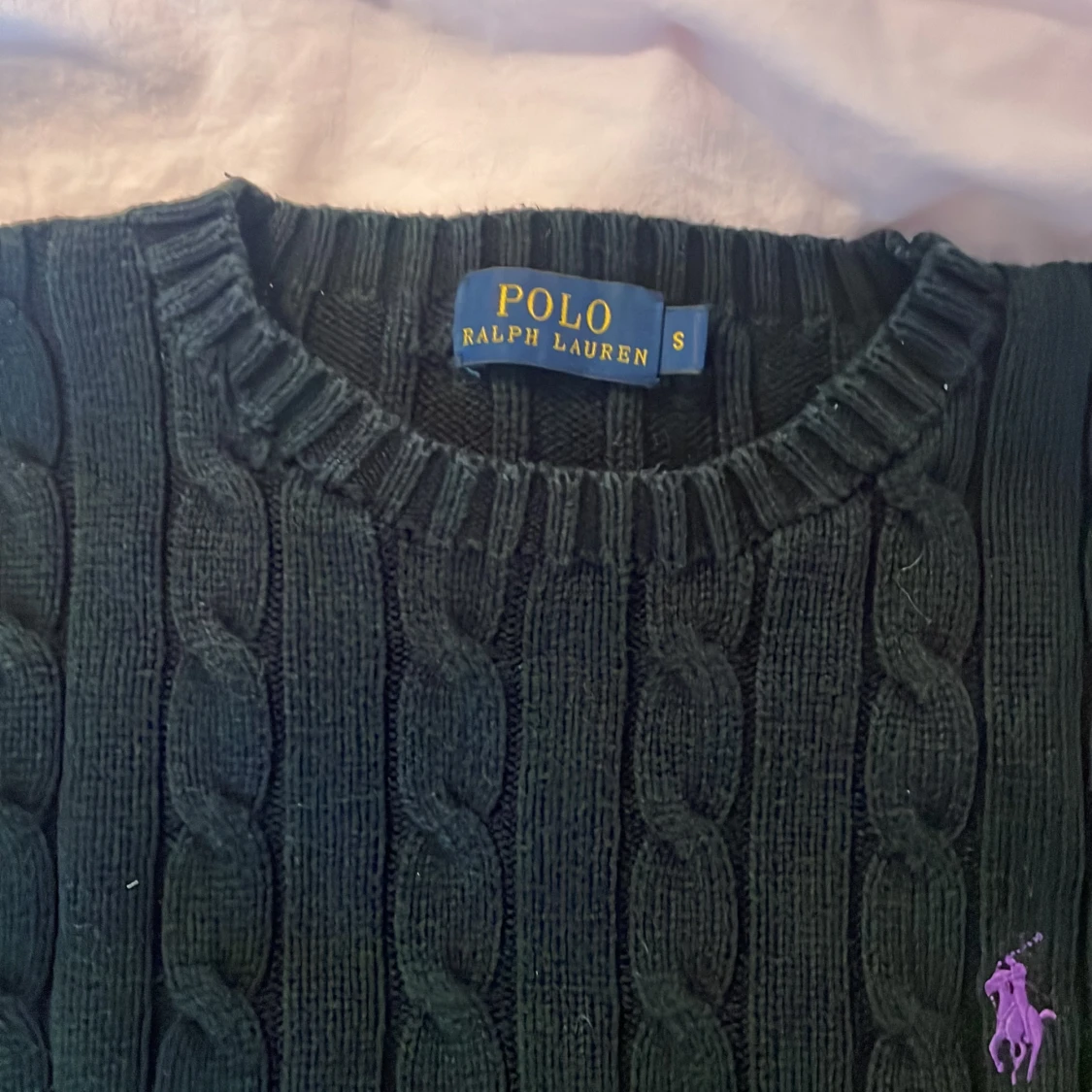 Svart polo tröja - 93