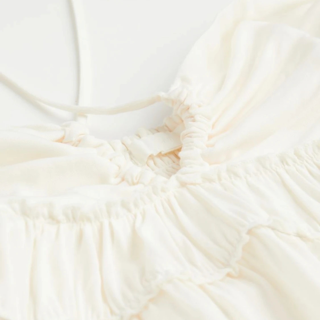 Vit långklänning  - 90