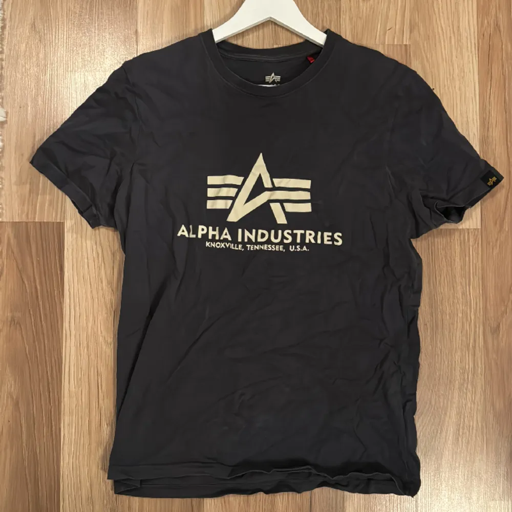 T-shirt från Alpha Industries. Storlek S. True to size. Inga skador eller fläckar!. T-shirts.