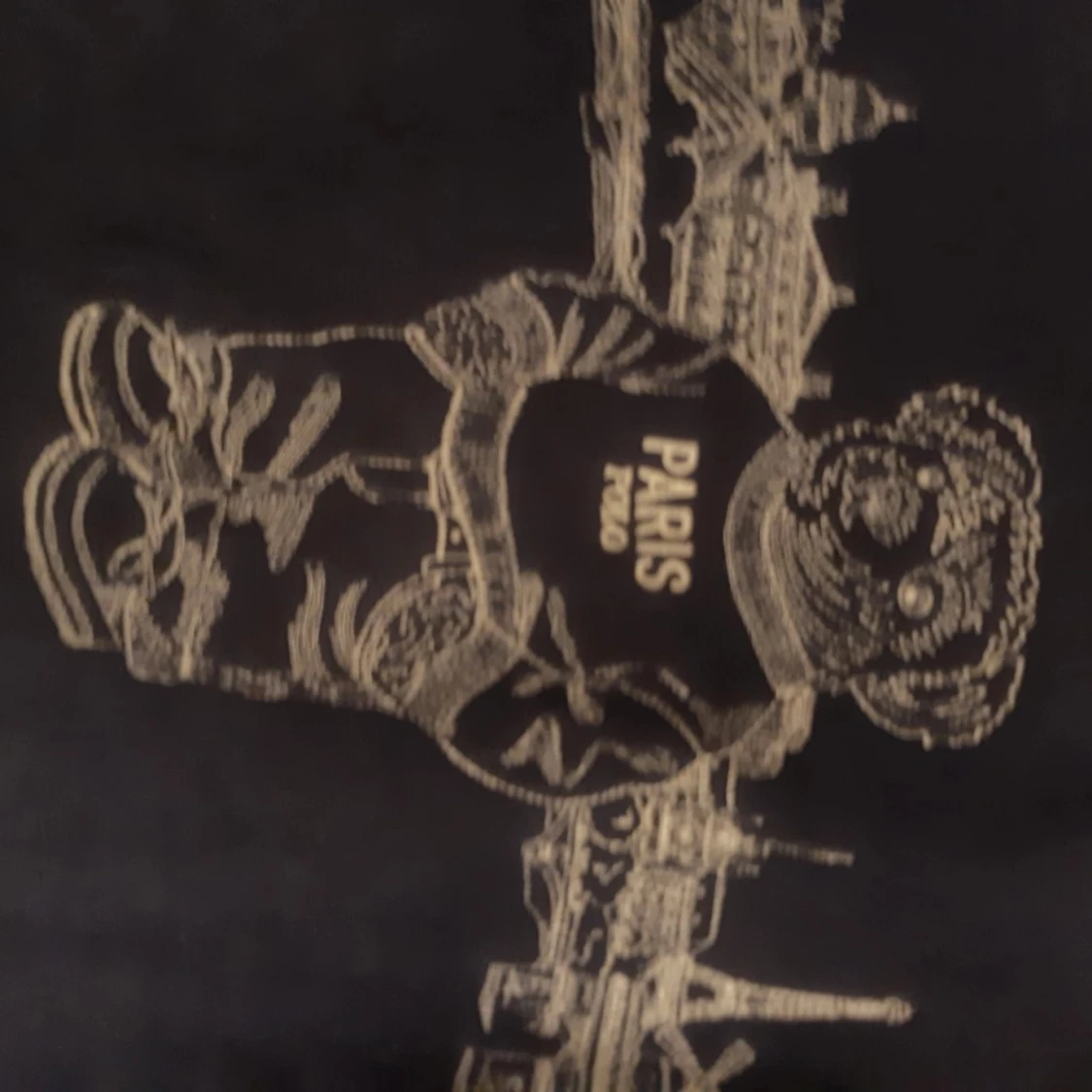 Polo bear stickad  - 90