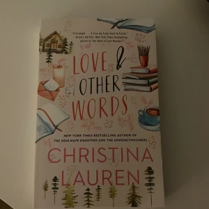Love&other Words - Bok helt ny inte läst då jag har två likadana ge prisförslag säljer även fler böcker  