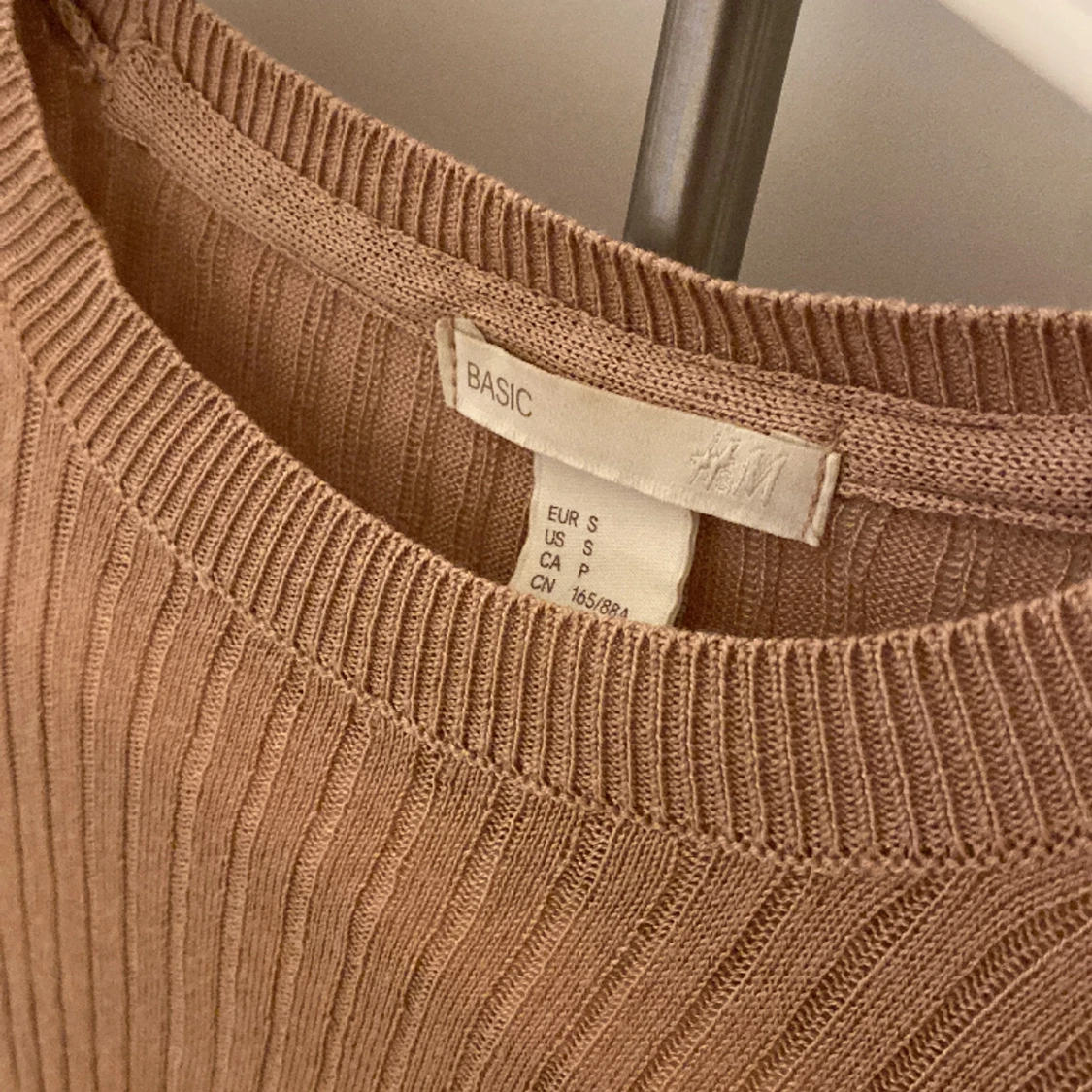 ribbad rosa tröja - 90