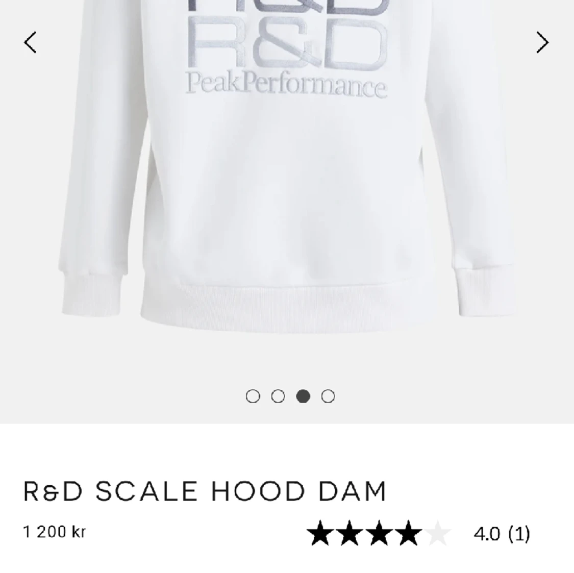 Peak hoodie