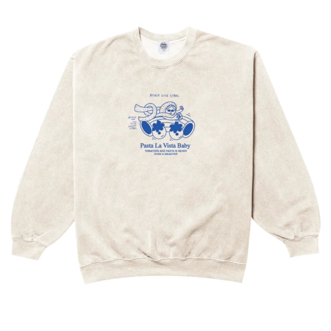 sweater pasta la vista baby