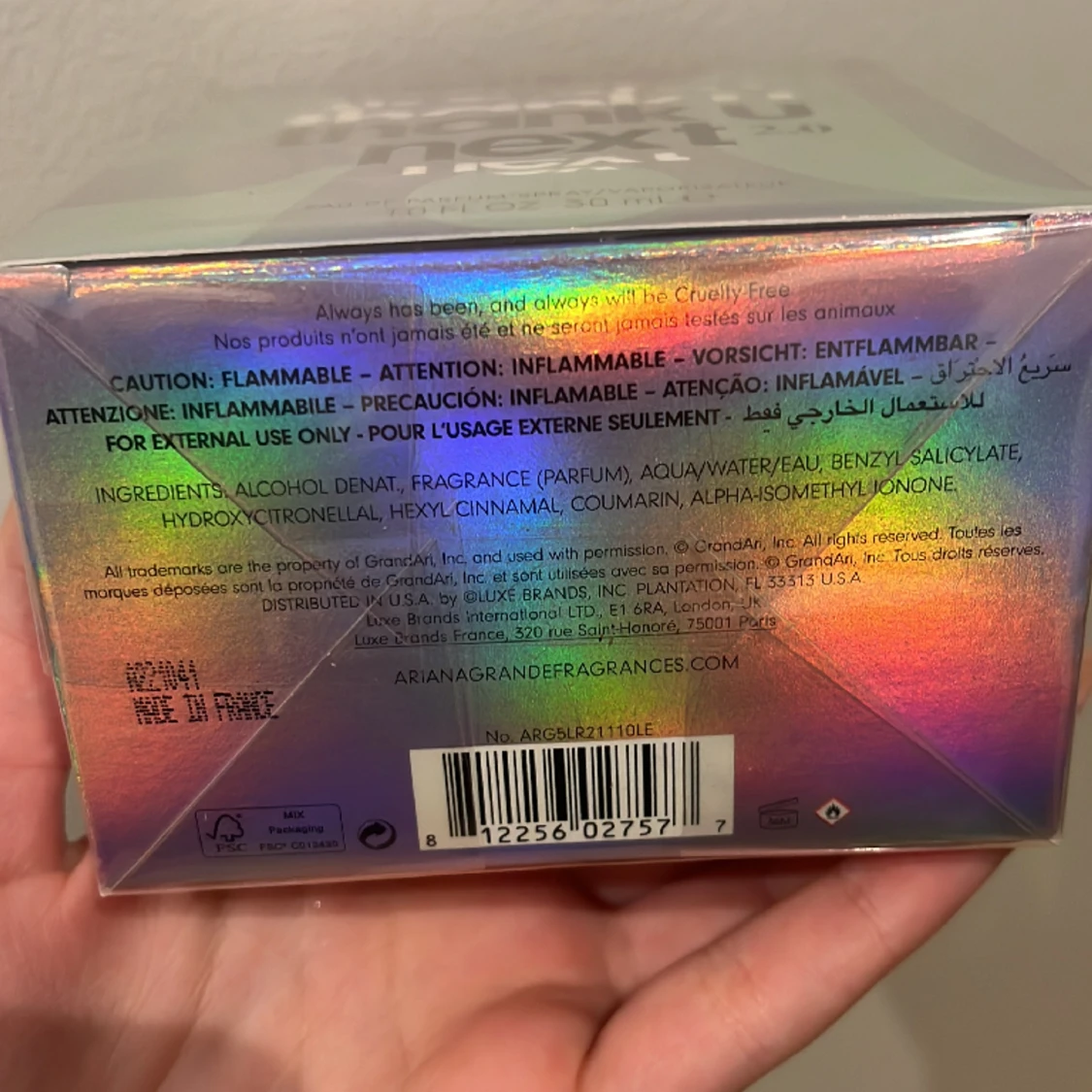 Oöppnad parfym  - 91