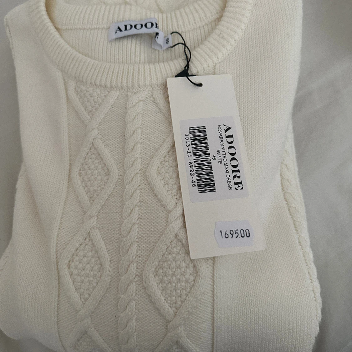 Stickad klänning - 91