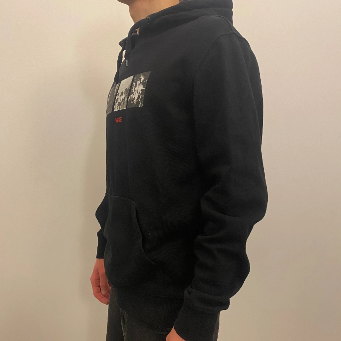 Vans hoodie, svart - 90