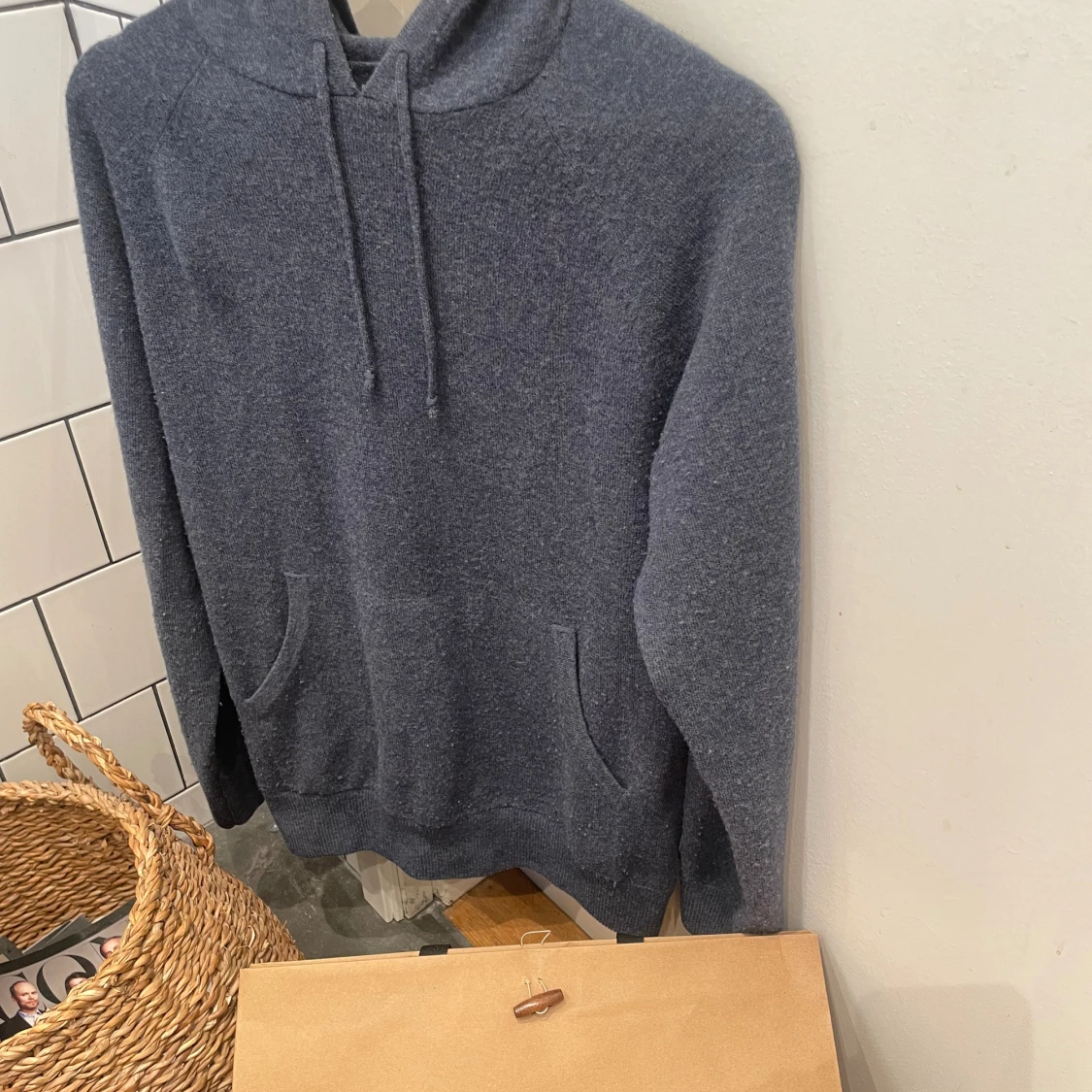 Cashmere/merino hoodie