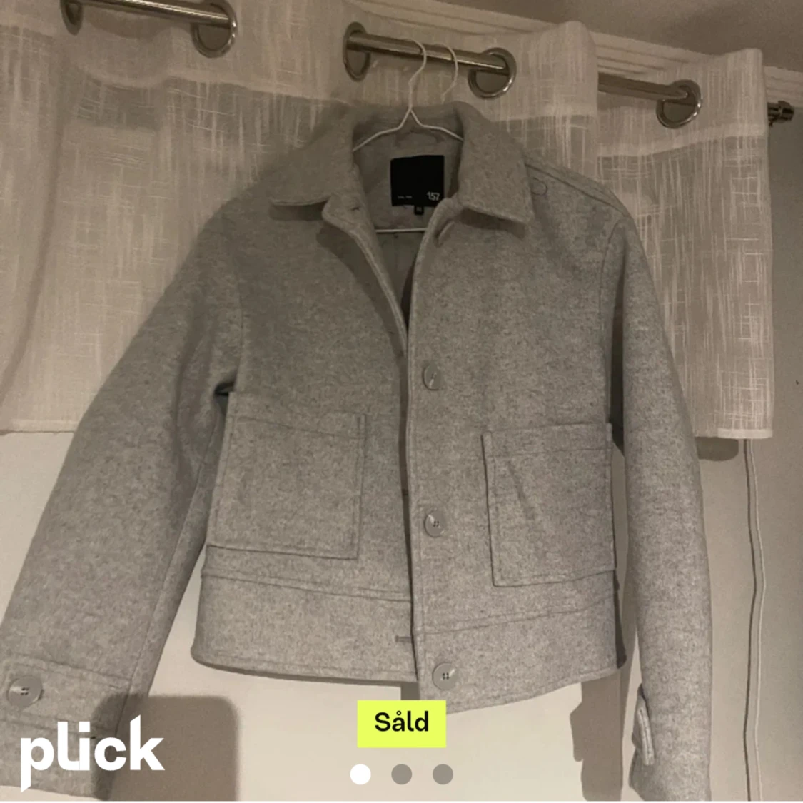 grå vårjacka