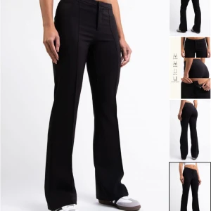 Kostymbyxor  - Lågmidjade kostymbyxor från madlady, strl 34 men skulle säga att det är stora i storleken och passar strl 36/M💓 Lägnd short