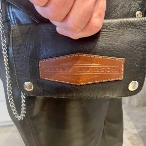 Äkta harley davidson skin plånbok  - Äkta harley davidson plånbok  I Äkta skinn 