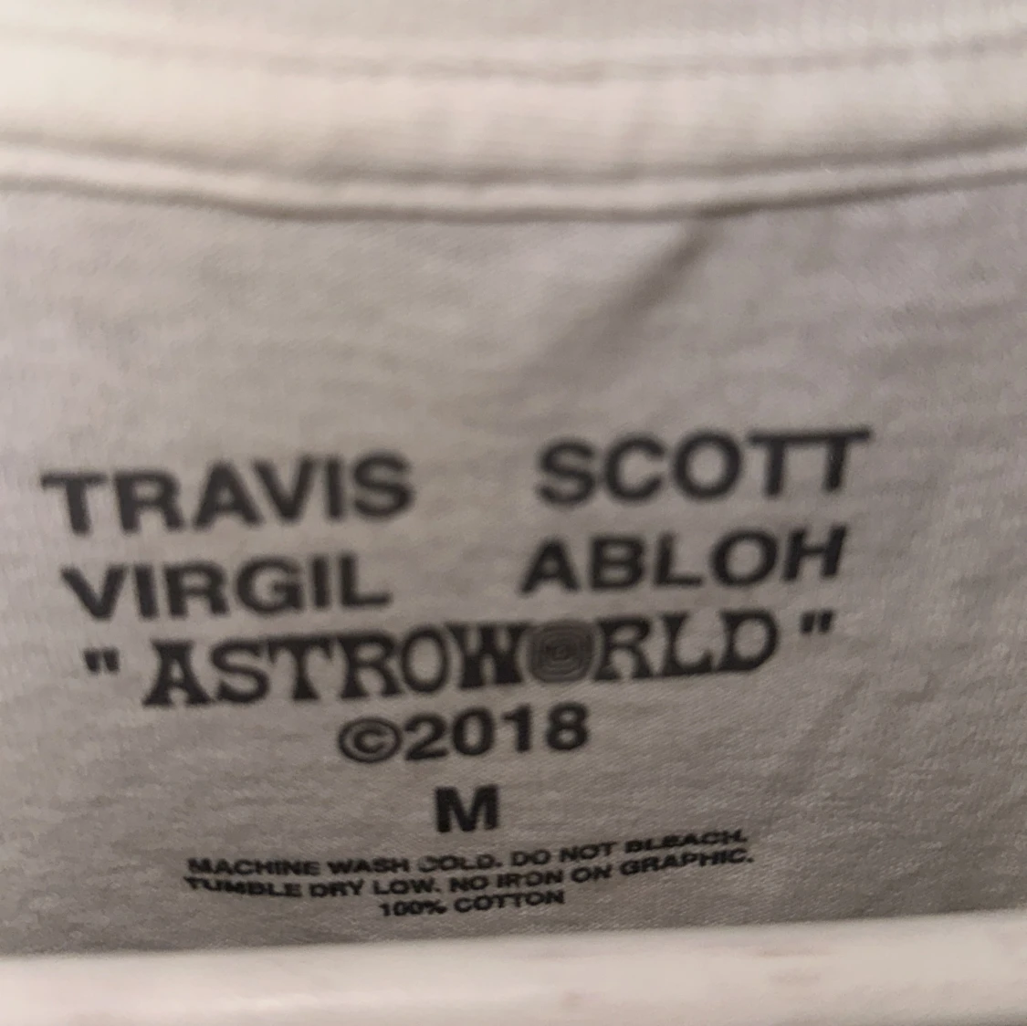 Travis scott x Virgil Abloh Astroworld 2018 t shirt - 91