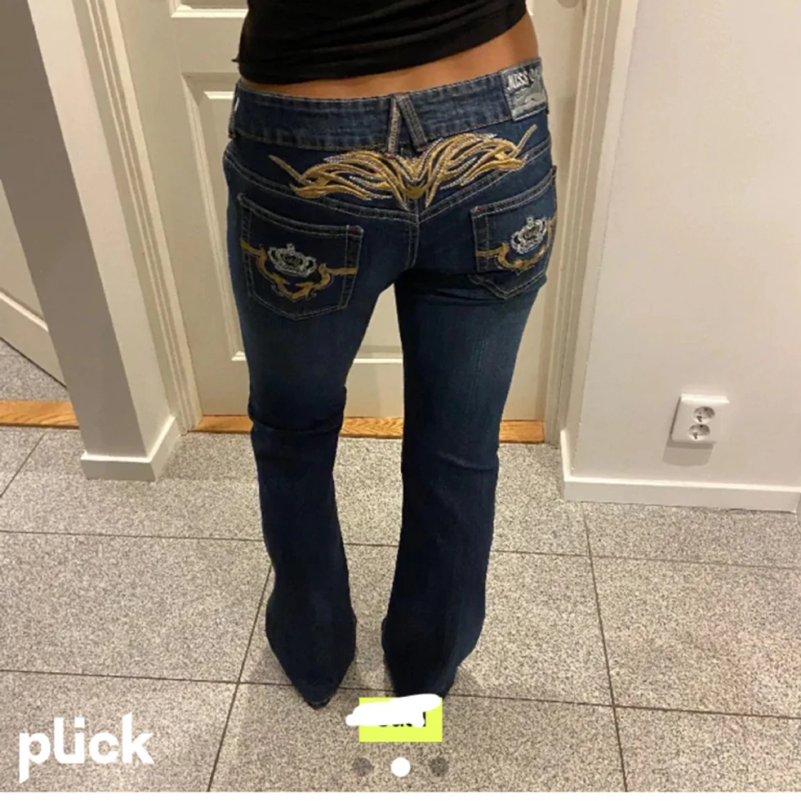 Lågmidjade jeans - 2