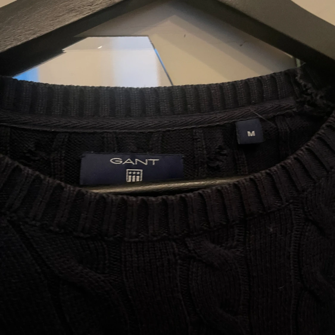  stickad mörkblå Gant  - 90