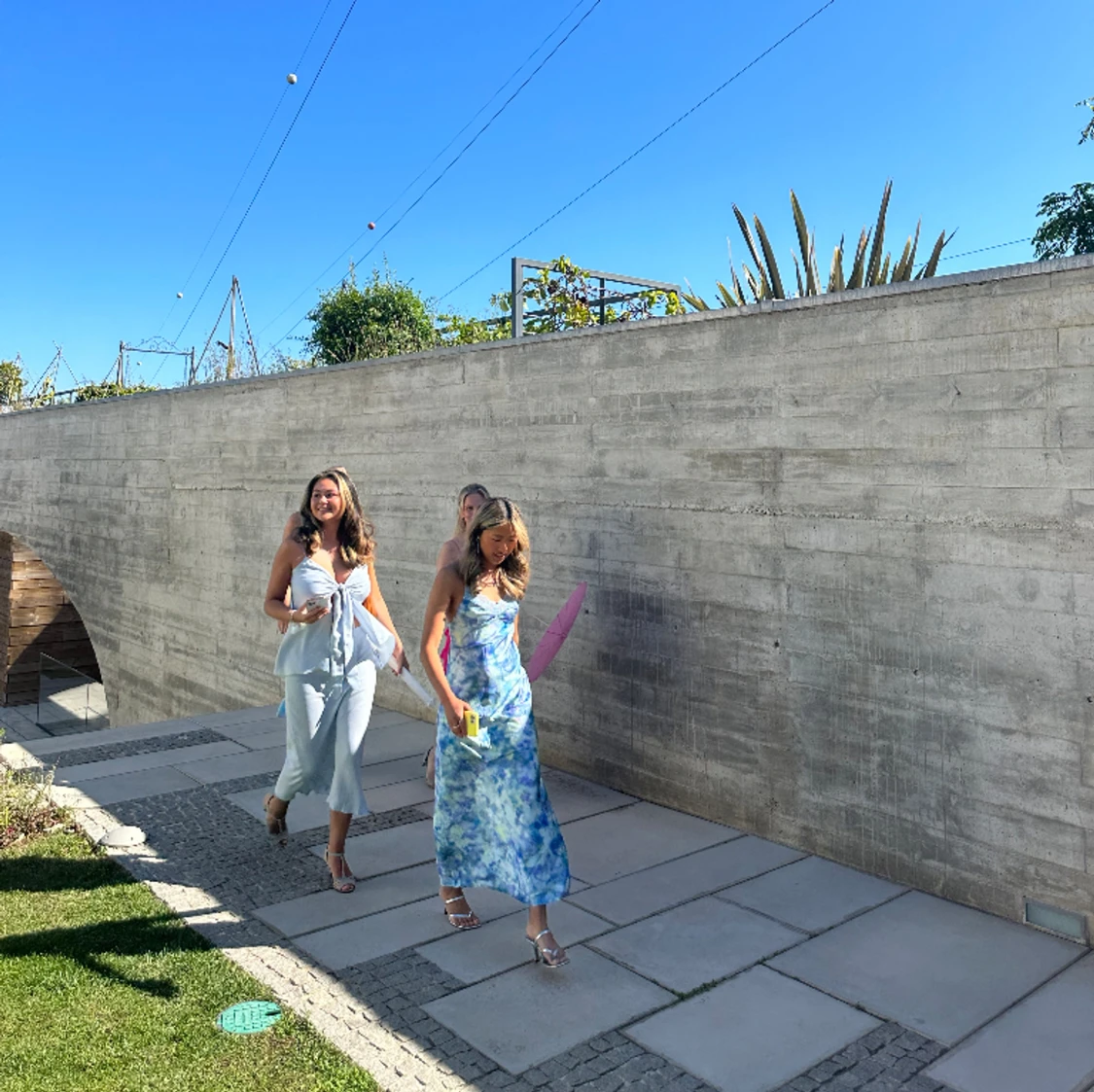 Blå balklänning  - 90