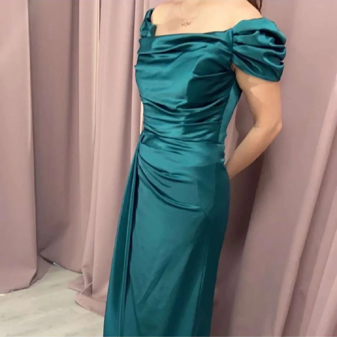 Grön balklänning  - 90