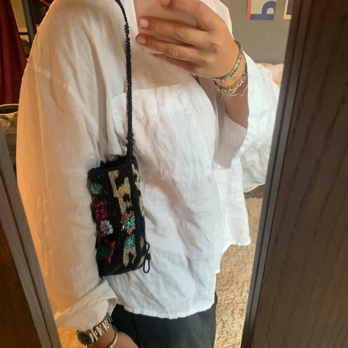 Pärlad väska - 91