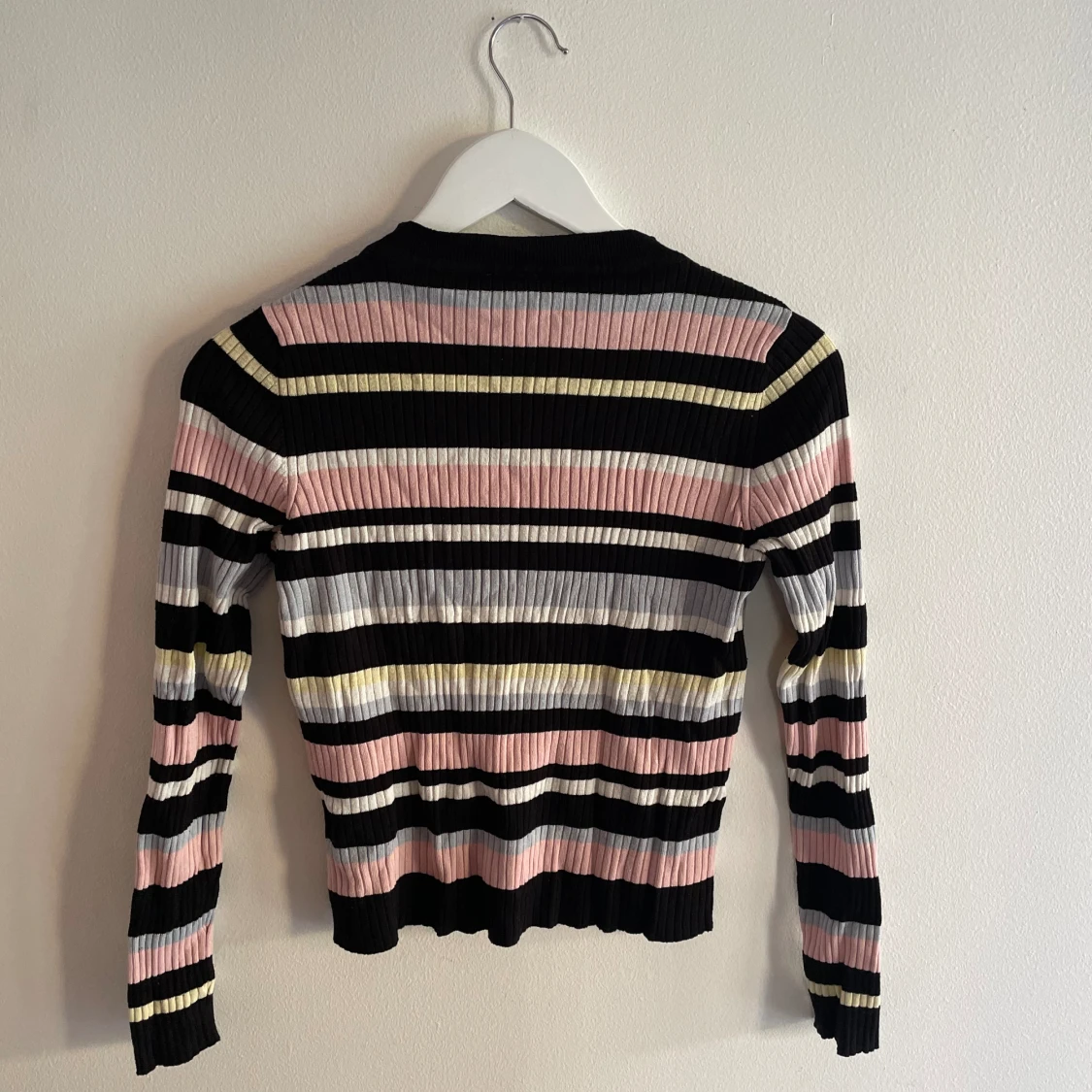 Randig långärmad tröja - 90