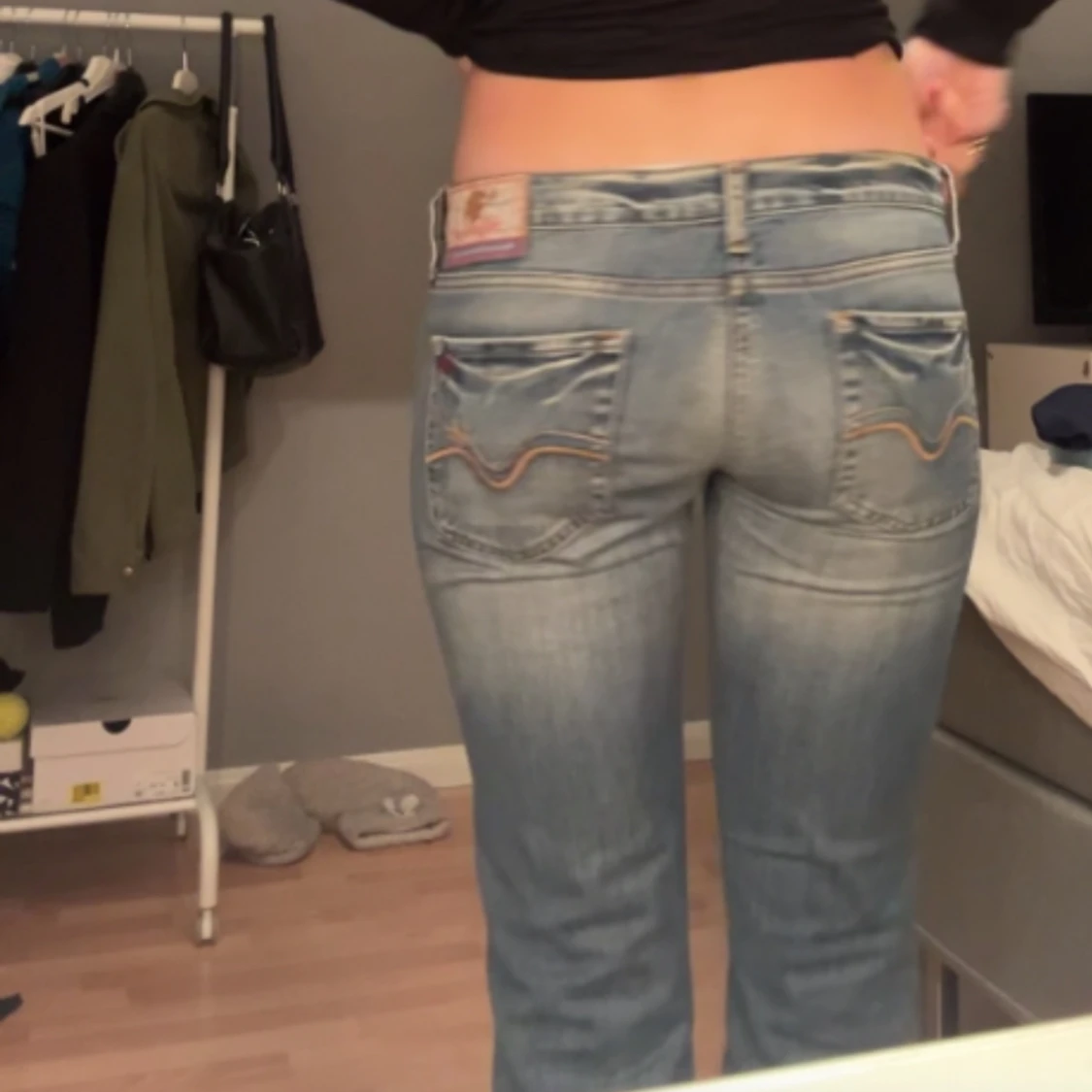 Lågmidjade jeans - 91
