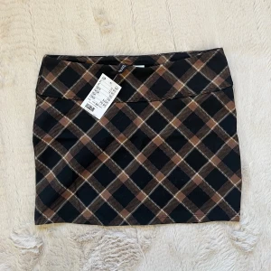 Rutig Miniskirt / minikjol - Rutig minikjol från H&M stl XS. Lågmidjad. 