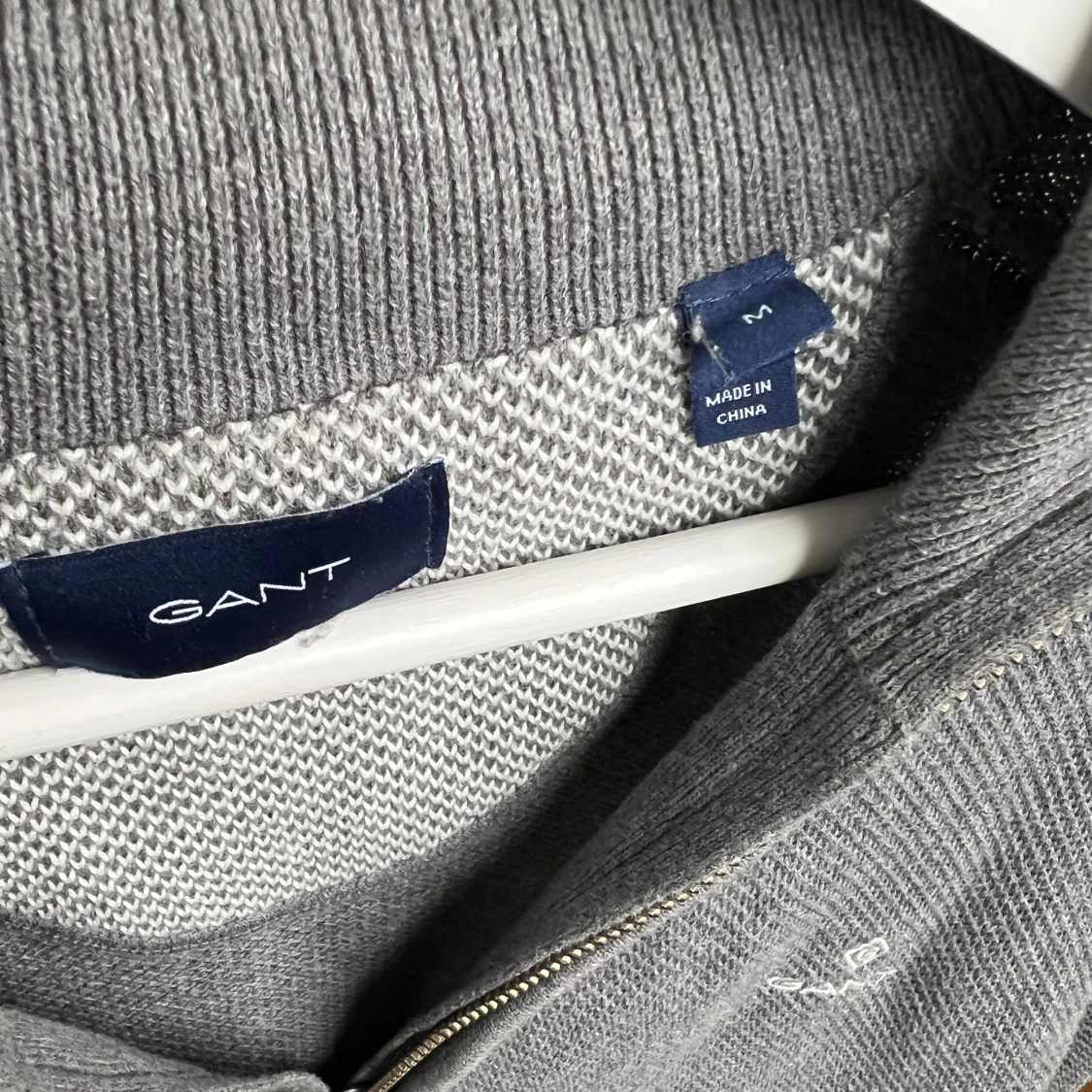 Grå Half-zip Gant - 90