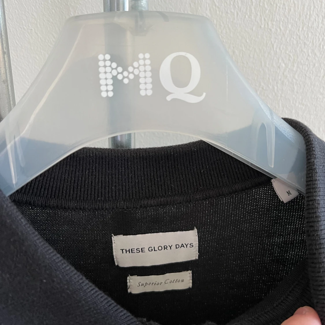 Stickad halfzip - 90